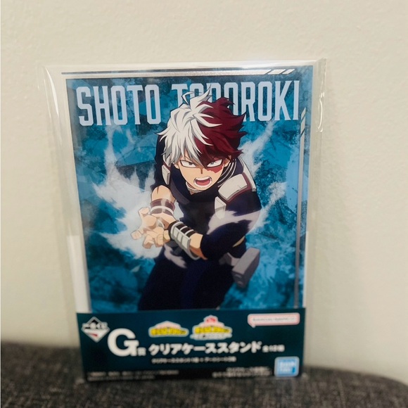 My Hero Academia Todoroki Clear Case Stand Bandai from Japan 🇯🇵 Ichiban Kuji - Picture 2 of 6